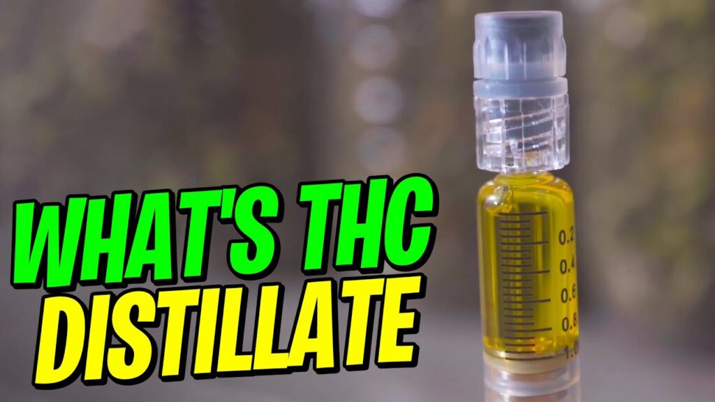 what is thc distillate